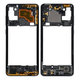 Samsung Galaxy A21s A217F - Cadre central (Noir) - GH97-24663A Genuine Service Pack