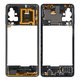 Samsung Galaxy M51 M515F - Cadre central (noir) - GH97-25354A Genuine Service Pack