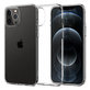 Spigen - Étui Liquid Crystal pour iPhone 12 ét 12 Pro, Crystal Clear