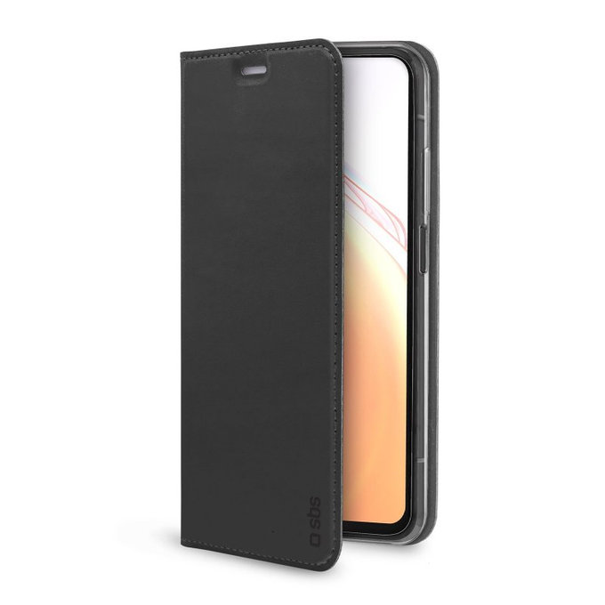 SBS - Étui Book Wallet Lite pour Xiaomi Redmi Note 10 Pro, noir