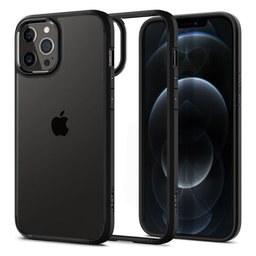 Spigen - Coque Ultra Hybride pour iPhone 12 & 12 Pro, noir