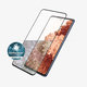 PanzerGlass - Étui en verre trempé Friendly AB pour Samsung Galaxy S21+, Empreinte digitale komp., noir