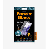 PanzerGlass - Étui en verre trempé Friendly AB pour Samsung Galaxy S21 Ultra, Empreinte digitale komp., noir