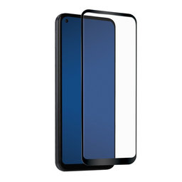 SBS - Coque complète en verre trempé pour Samsung Galaxy A12, A32 5G, M12, A13, A13 5G, A03 & A04s, noir