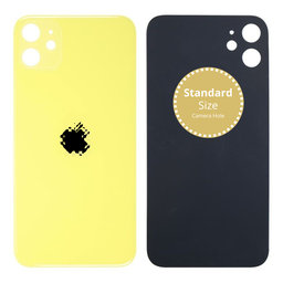 Apple iPhone 11 - Verre du boîtier arrière (Jaune)