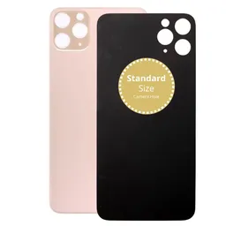 Apple iPhone 11 Pro Max - Verre du boîtier arrière (Or)
