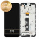 Motorola Moto G30 XT2129 - Écran LCD + Écran Tactile + Cadre (Noir Phantom) - 5D68C18187 Genuine Service Pack