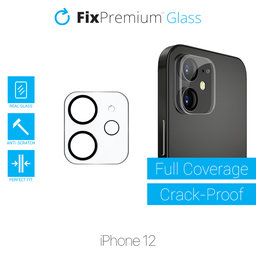 FixPremium Glass - Protecteur d'objectif de caméra arrière pour iPhone 12