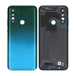 Motorola Moto G8 Power Lite - Cache batterie (bleu arctique)