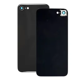 Apple iPhone SE (2e génération 2020) - Verre du boîtier arrière + objectif de l'appareil photo (Noir)