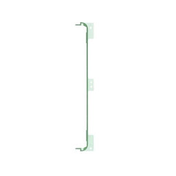 Samsung Galaxy Tab S7, S8 - Adhésif LCD (en bas) - GH02-21319A Genuine Service Pack