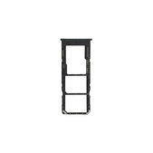 Samsung Galaxy M12 M127F - Plateau SIM (Noir) - GH98-46321A Genuine Service Pack