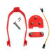 Xiaomi Mi Electric Scooter 2 M365, Pro - Kit d'isolation de roue 10" avec support de garde-boue (Red)
