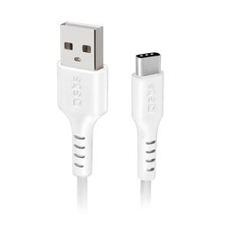 SBS - Câble USB-C / USB (1,5 m), blanc