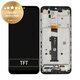 Motorola Moto G20 XT2128 - Écran LCD + Écran Tactile + Cadre (Bleu Breeze) - 5D68C18521 Genuine Service Pack