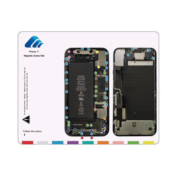 Tapis à vis magnétique pour iPhone 11