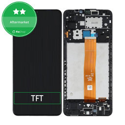 Samsung Galaxy A12 A125F, M12 M127F - Écran LCD + Écran tactile + Cadre (Noir) TFT