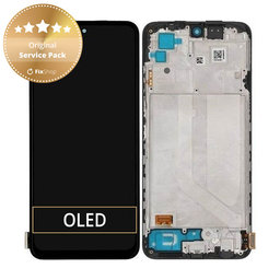 Xiaomi Redmi Note 10S - Écran LCD + Ecran Tactile + Cadre (Gris Onyx) - 5600020K7B00, 560002K7BN00 Genuine Service Pack