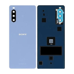 Sony Xperia 10 III - Cache batterie (Bleu) - A5034099A Genuine Service Pack