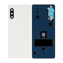 Sony Xperia 10 III - Cache batterie (Blanc) - A5034098A Genuine Service Pack