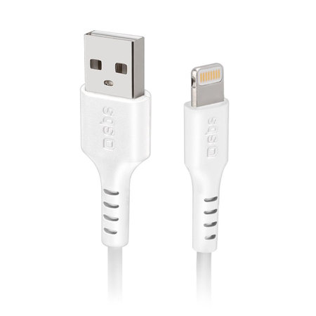 SBS - Câble Lightning / USB (1m), blanc