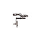 HP 15-cx0016nc - Charniere gauche - 77030206 Genuine Service Pack