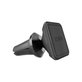 SBS - Support pour grille d'aération de voiture, magnétique, carré, noir