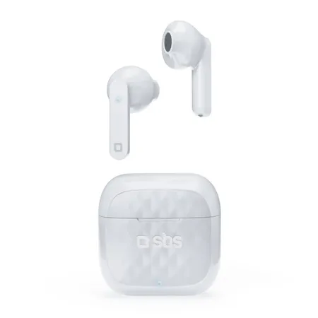 SBS - Étui de chargement pour écouteurs sans fil TWS Air Free 250 mAh, blanc