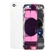 Apple iPhone SE (2e génération 2020) - Petites pièces du boîtier arrière (blanc)
