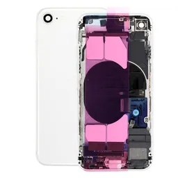 Apple iPhone SE (2e génération 2020) - Petites pièces du boîtier arrière (blanc)