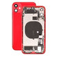 Apple iPhone 11 - Petites pièces du boîtier arrière (rouge)
