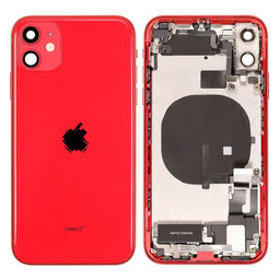 Apple iPhone 11 - Petites pièces du boîtier arrière (rouge)