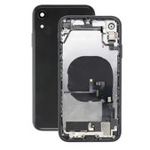 Apple iPhone XR - Petites pièces du boîtier arrière (noir)