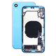 Apple iPhone XR - Petites pièces du boîtier arrière (bleu)
