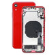 Apple iPhone XR - Petites pièces du boîtier arrière (rouge)
