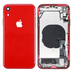 Apple iPhone XR - Petites pièces du boîtier arrière (rouge)