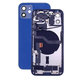 Apple iPhone 12 - Petites pièces du boîtier arrière (bleu)