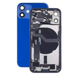 Apple iPhone 12 Mini - Petites pièces du boîtier arrière (bleu)
