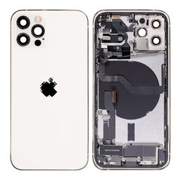 Apple iPhone 12 Pro - Petites pièces du boîtier arrière (argent)