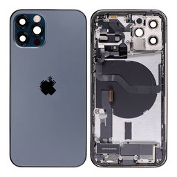 Apple iPhone 12 Pro - Petites pièces du boîtier arrière (bleu)