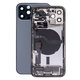 Apple iPhone 12 Pro - Petites pièces du boîtier arrière (bleu)