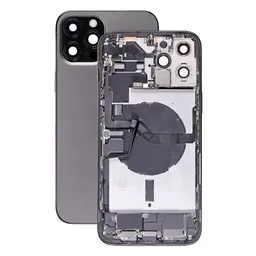 Apple iPhone 12 Pro Max - Petites pièces du boîtier arrière (graphite)