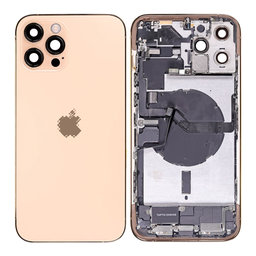 Apple iPhone 12 Pro Max - Petites pièces du boîtier arrière (Or)