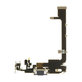 Apple iPhone 11 Pro Max - Connecteur de charge (sans circuit intégré de charge) + câble flexible (Space Gray)