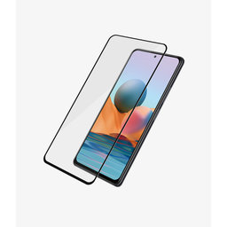 PanzerGlass - Compatible avec les coques en verre trempé pour Xiaomi Redmi Note 10 Pro, 10 Pro Max, Mi 11i, Poco F3, noir