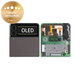 Samsung Galaxy Z Flip 3 F711B - Écran LCD + Écran tactile + Cadre (Externe) (Phantom Black) - GH97-26773A Genuine Service Pack
