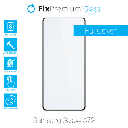 FixPremium FullCover Glass - Verre trempé pour Samsung Galaxy A72