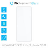 FixPremium Glass - Verre trempé pour Xiaomi Redmi Note 10 Pro, 10 Pro Max, Mi 11i & Poco F3