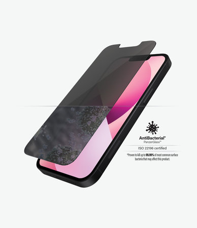 PanzerGlass - Verre Trempé Standard Fit Privacy AB pour iPhone 13 mini, transparent