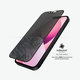 PanzerGlass - Coque en verre trempé Friendly Privacy AB pour iPhone 13 mini, noir